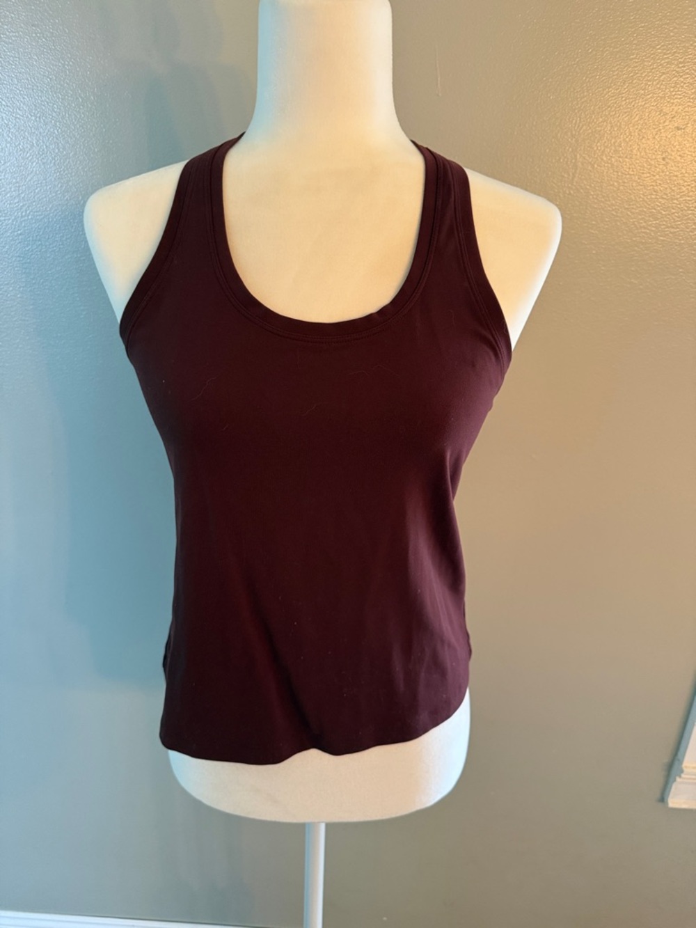 CRZ Yoga Butterluxe Classics Women's Racerback Tank Top - Red Merlot